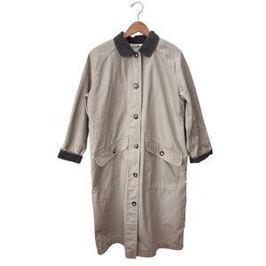Vintage LL Bean Longline Lined Chore Coat